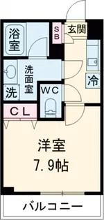 ARCOBALENO SAKURASHINMACHI【3階】の間取り