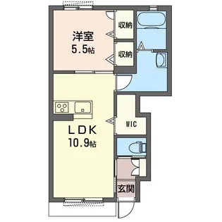 コート ヴェールⅡ【1階】の間取り