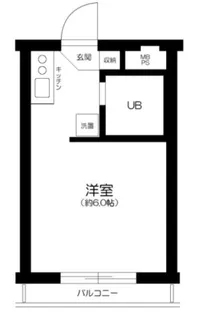 パレス武蔵野 壱〇【2階】の間取り