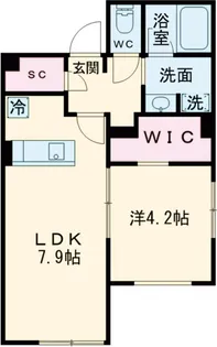 EDIT三軒茶屋【2階】の間取り