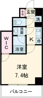 GRAN PASEO 巣鴨Ⅱ【4階】の間取り