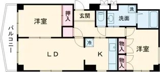 カストール三ノ輪【4階】の間取り