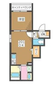 ソレイユ【2階】の間取り