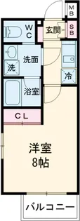 クレイシアIDZ学芸大学【3階】の間取り