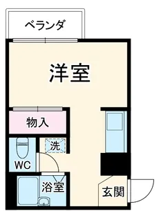 メディアスギウラ【3階】の間取り