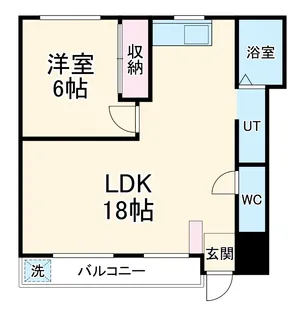 シャルムレジデンスⅡ【1階】の間取り