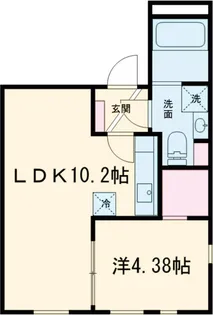 STRIPES 大森【4階】の間取り