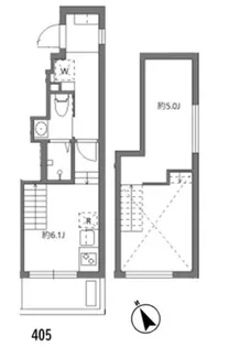 アリカ大森1【4階】の間取り