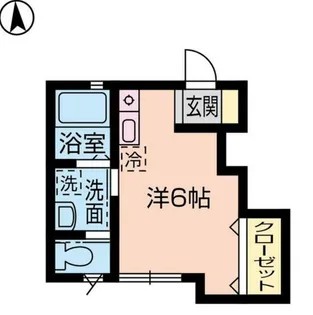 フォレストミライ橋本【1階】の間取り