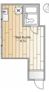 榮喜堂ビル【305号室】の間取り