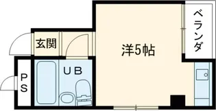 第2メゾンドール【4階】の間取り