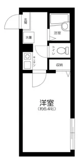 レジデンス江北【1階】の間取り