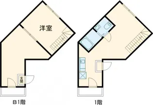 シンフォニア八広【1階】の間取り