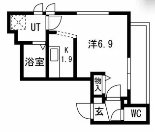 Asobi−PALACE学芸大学【2階】の間取り