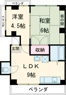 澤田ビル【3階】の間取り