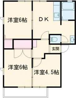 マイム井上D【1階】の間取り