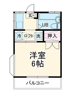 リバーホープ【201号室】の間取り