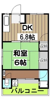 ハイツ藤【23号室】の間取り