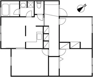 エルムコート【3階】の間取り