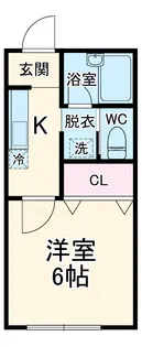 リヴィエール【1階】の間取り