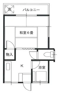 第3スミレコーポ【2階】の間取り