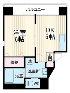 ファミール白楽【2階】の間取り