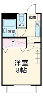 ウイングコートステラD棟【1階】の間取り