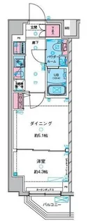 ガリシア中野新井薬師【4階】の間取り