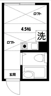 阿佐谷ハイム【103号室】の間取り
