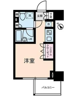 D’クラディアイヴァン初台【3階】の間取り