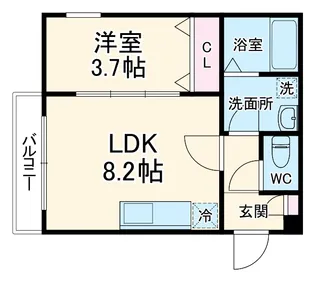 (仮称)ジーメゾン東岩槻ウエスト【101号室】の間取り