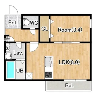 (仮称)ジーメゾン東岩槻ウエスト【302号室】の間取り