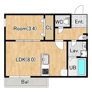 (仮称)ジーメゾン東岩槻ウエスト【303号室】の間取り