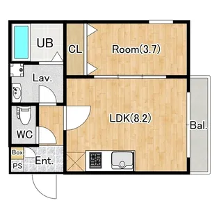 (仮称)ジーメゾン東岩槻ウエスト【305号室】の間取り