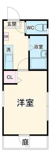 リビエールツルカワ【1階】の間取り