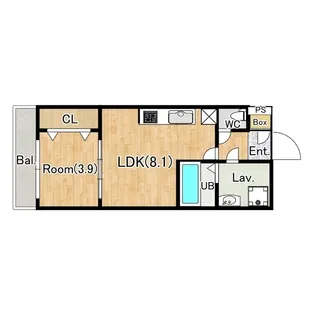 (仮称)ジーメゾン大宮大成町【101号室】の間取り