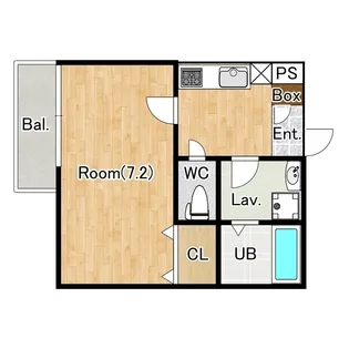 (仮称)ジーメゾン大宮大成町【205号室】の間取り
