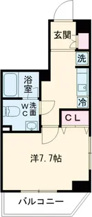 フォルトゥーナ中葛西【401号室】の間取り