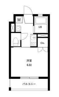 ES−Grande西新宿【2階】の間取り