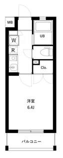 ES−Grande西新宿【408号室】の間取り