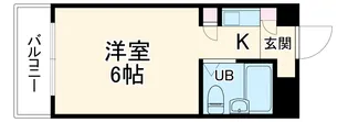 プレスイン城下【5階】の間取り