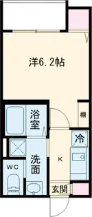 つばめハウス徳丸【1階】の間取り