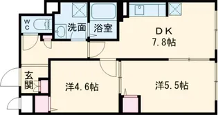 タスキSMART練馬【3階】の間取り
