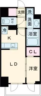 KDXレジデンス上石神井Ⅱ【8階】の間取り