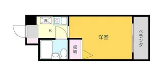 ロザール東千葉【6階】の間取り