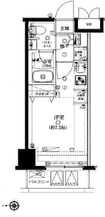 ARTESSIMO GREAS【5階】の間取り