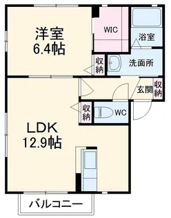 ファミールⅡ【2階】の間取り