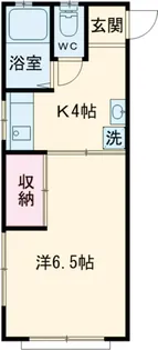 コスモ北原【2階】の間取り