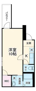 フジパレス池田天神【2階】の間取り