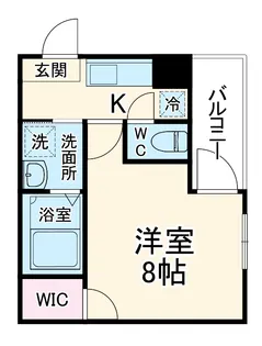 フジパレス池田天神【2階】の間取り